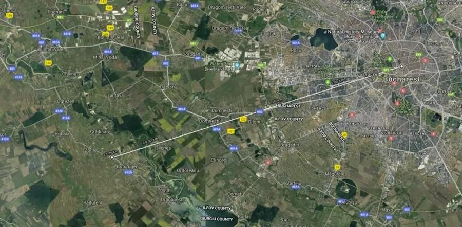 Teren de 5000 mp, în Buturugeni