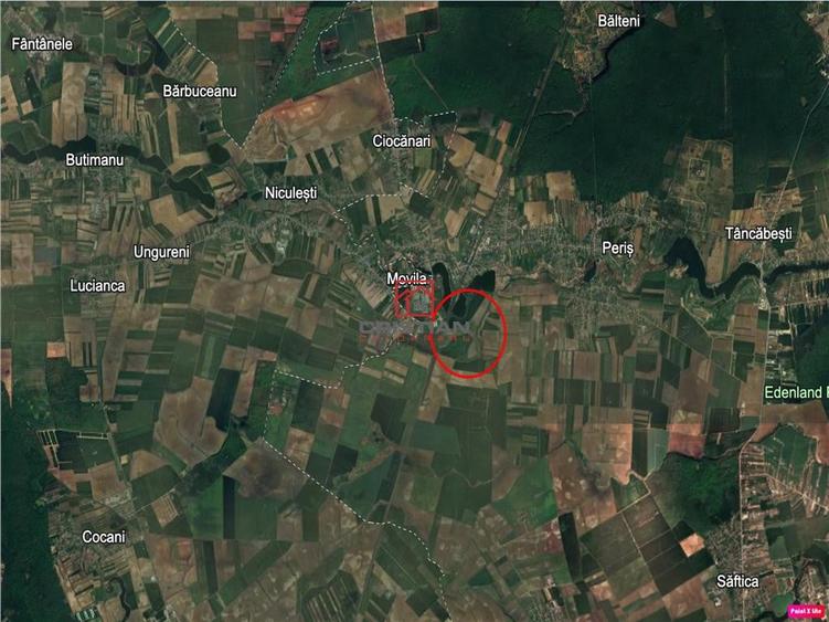 Teren de 320000 mp, în Periș