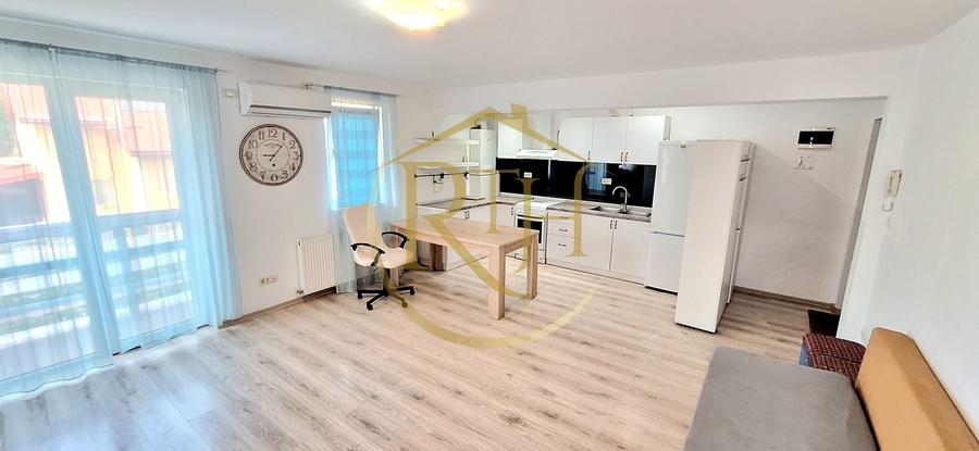 Apartament cu 2 camere semidecomandat, mobilat în Giroc