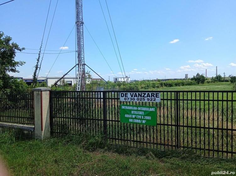 Teren de 4000 mp, în Bucov