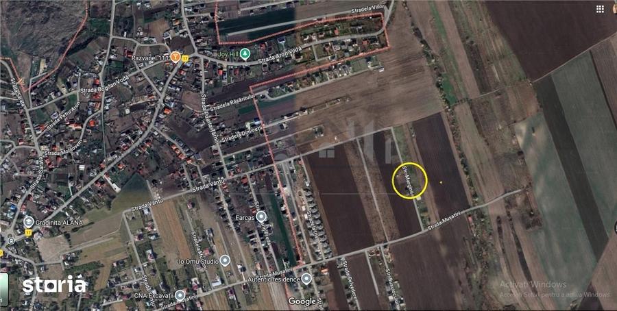 Teren de 652 mp, în Aeroport