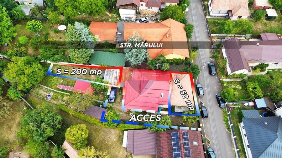 Casă individuală cu 2 camere cu Teren 200 Mp în Griviței