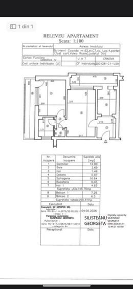 Apartament 2 camere semidecomandat 60mp+beci Valea Ro?ie - 4