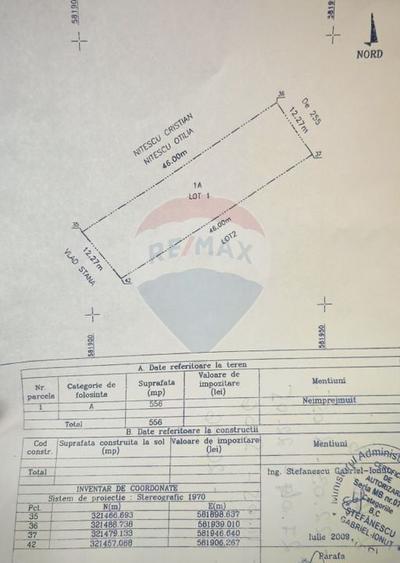 Teren agricol intravilan de 556 mp, în Est