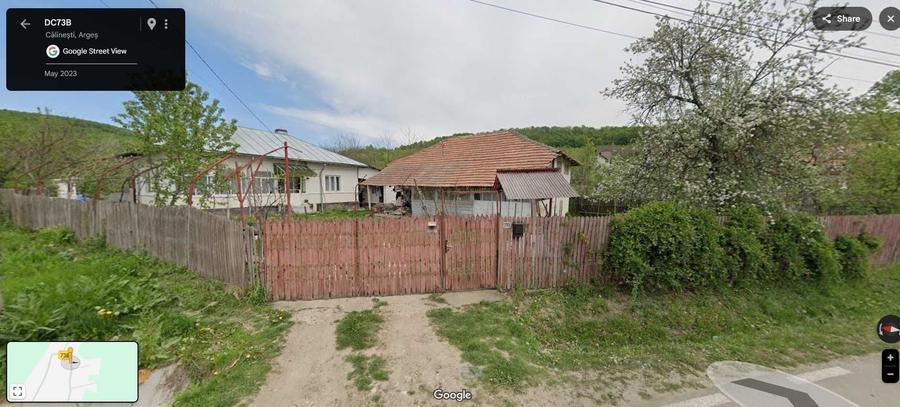 Casă cu 3 camere în Călinești