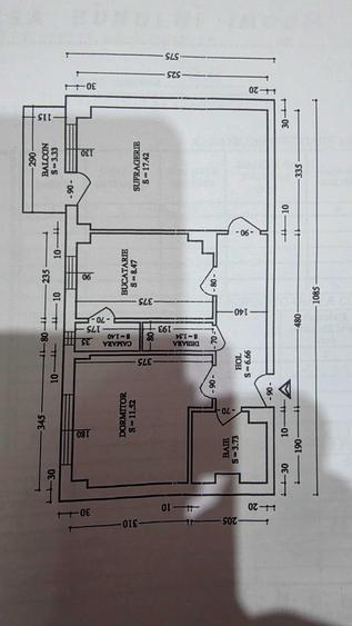 Apartament cu 2 camere decomandat în Trivale