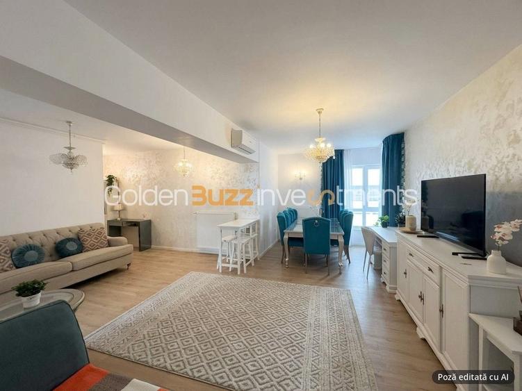 Apartament cu 3 camere decomandat, mobilat în Pipera