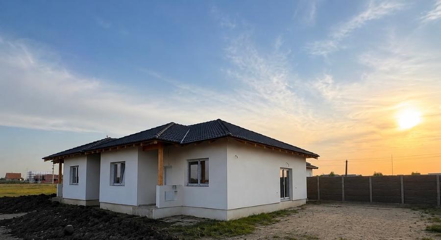 Duplex cu 3 camere cu Teren 380 Mp în Moșnița Nouă