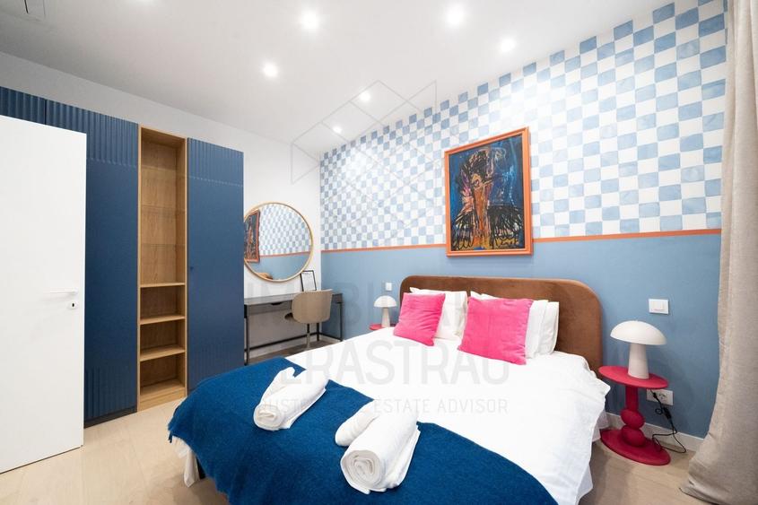 Apartament cu 2 camere semidecomandat, mobilat în Barbu Văcărescu