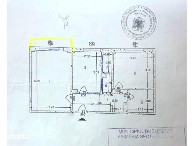 Apartament cu 2 camere decomandat în Tineretului
