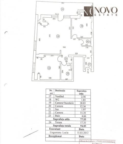Apartament cu 3 camere semidecomandat, mobilat în Herăstrău