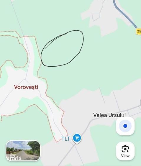 Teren de 10800 mp, în Miroslava