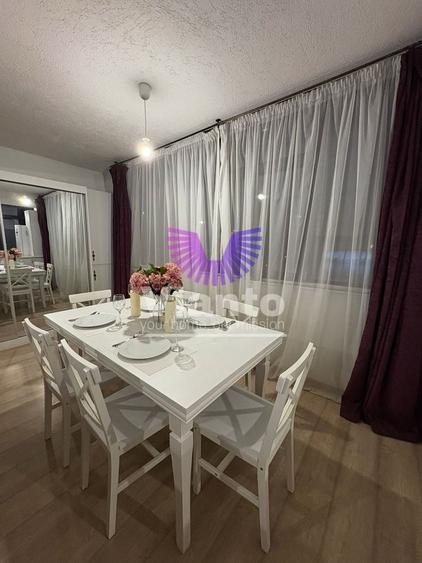 Apartament cu 3 camere semidecomandat, mobilat în Șelimbăr