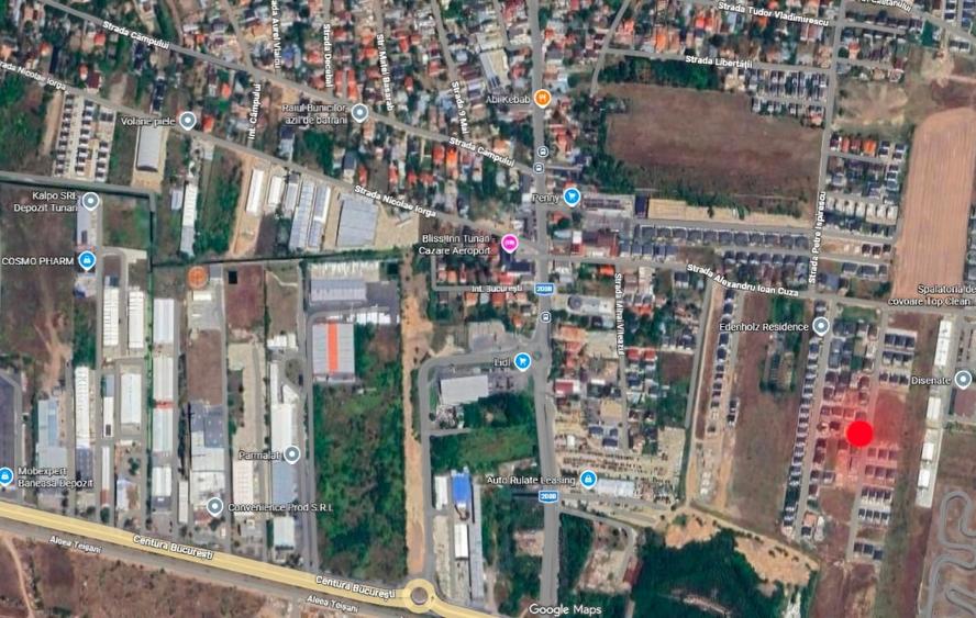Casă individuală cu 4 camere cu Canalizare în Tunari