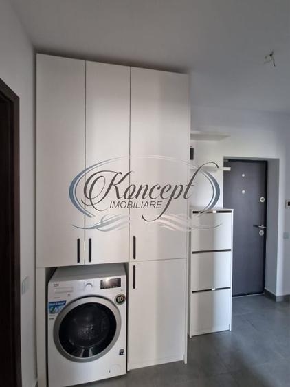 Apartament cu 2 camere semidecomandat, mobilat în Borhanci