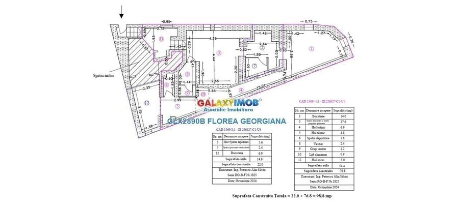 Spațiu comercial, de 100 mp, în Victoriei