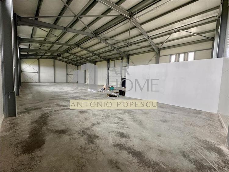 Spațiu industrial, de 595 mp, în Exterior Sud