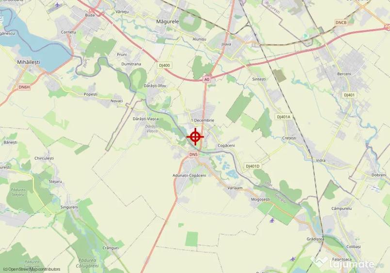 Teren de 8194 mp, în Snagov