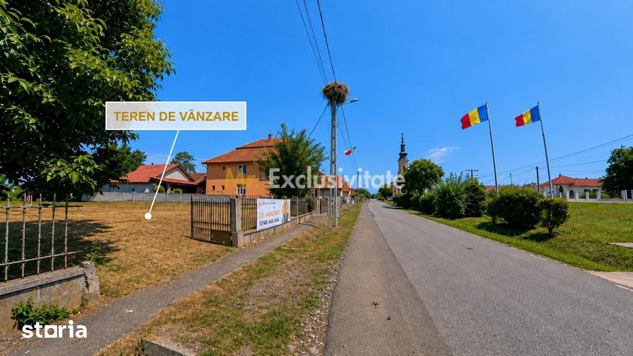 Teren de 2800 mp, în Doba