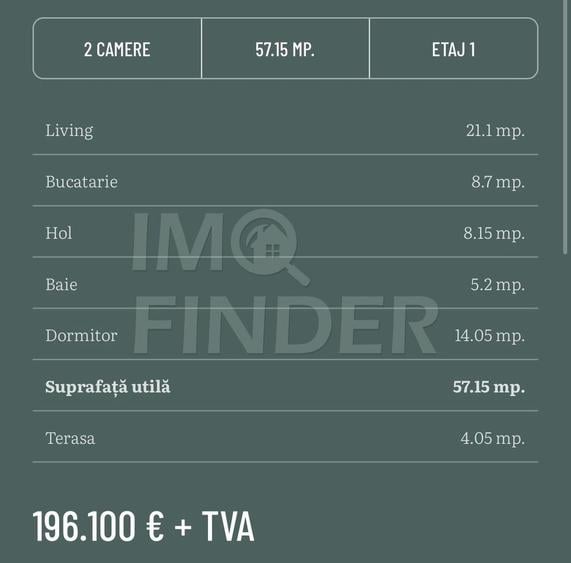 Apartament cu 2 camere decomandat în Andrei Mureșanu