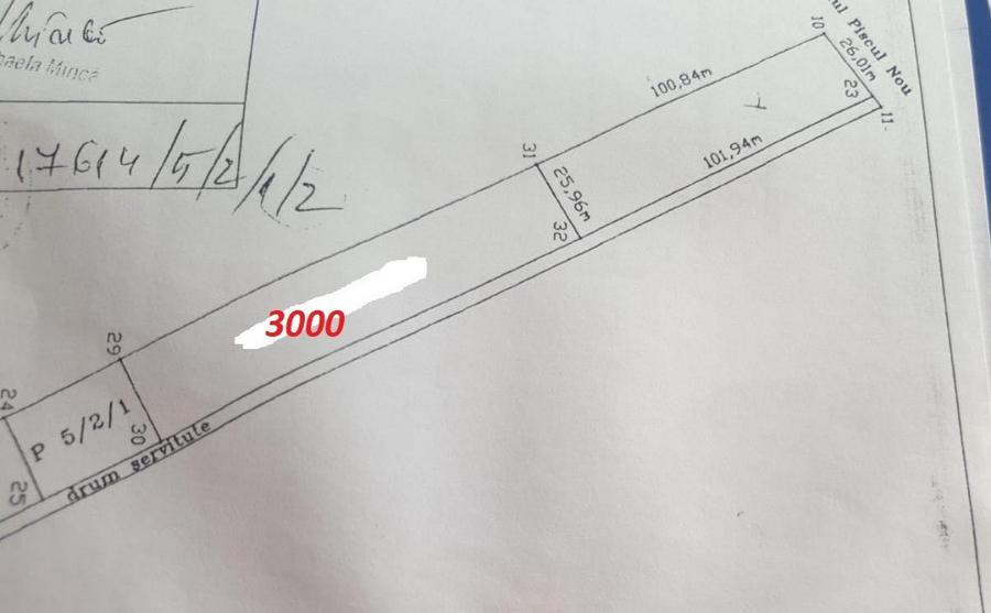 Teren Drumul Stegarului 3000 Mp Piscul Nou - 2
