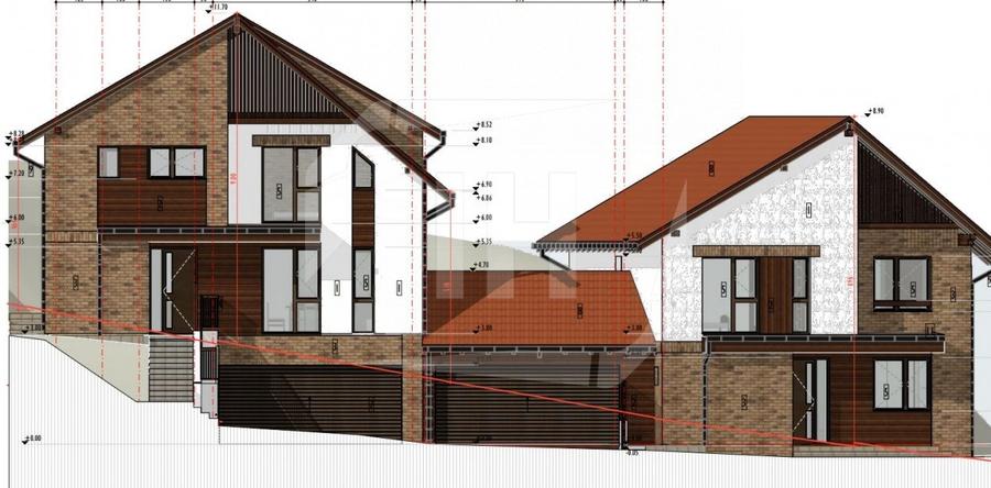 Duplex cu 4 camere cu Garaj în Feleacu