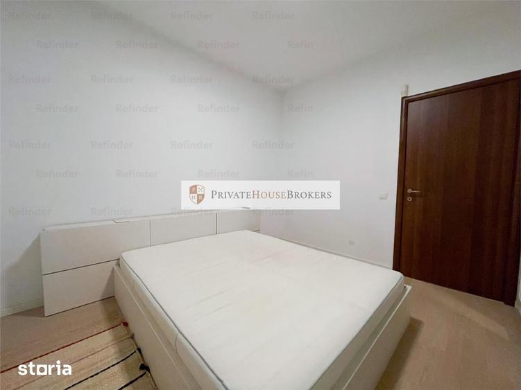 Apartament cu 2 camere semidecomandat, mobilat în Străulești