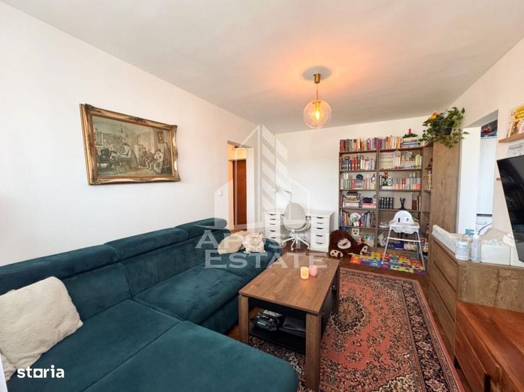 Apartament cu 2 camere semidecomandat în Central