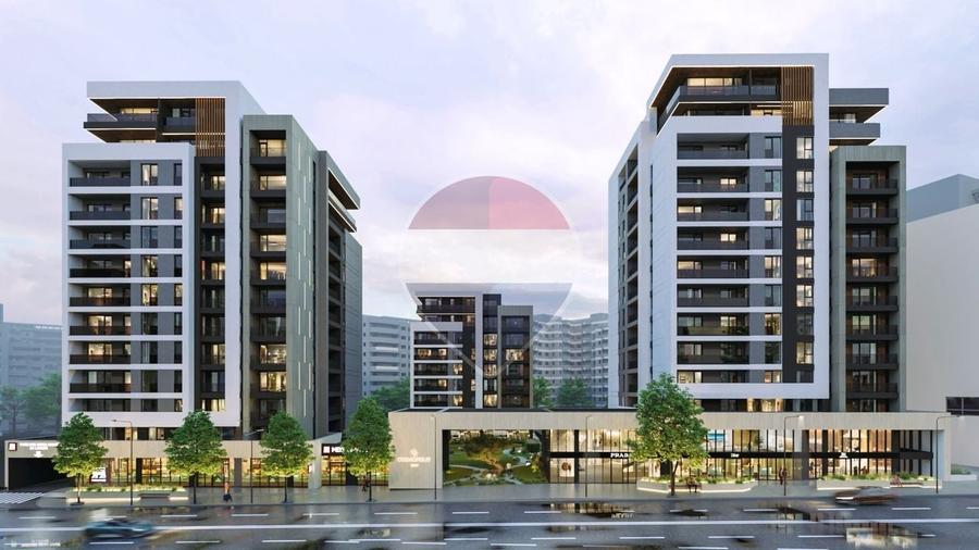 Penthouse cu 4 camere decomandat în Centrul Civic