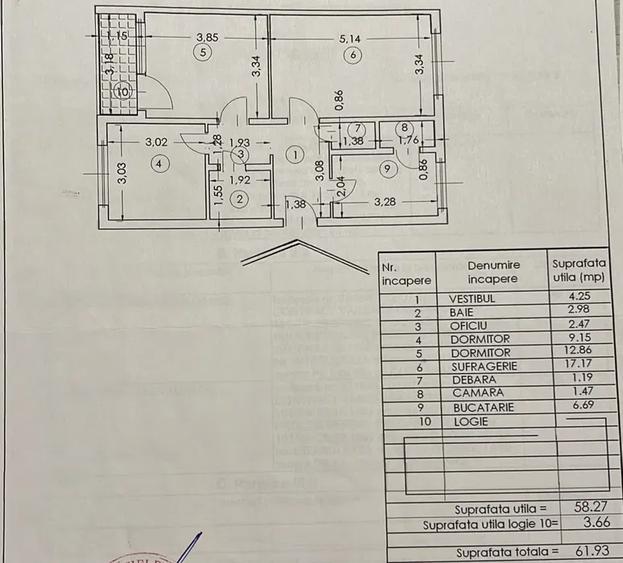 Apartament 3 Camere,Titan,PARC METROU, AUCHAN bloc 1978 REABILITAT DECOMANDAT - 1