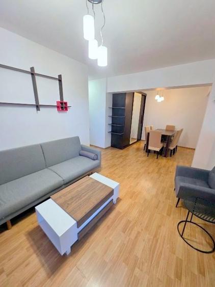 Apartament cu 2 camere semidecomandat, mobilat în Mărăști