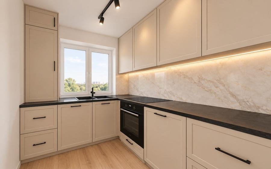 Apartament cu 3 camere în Cetate