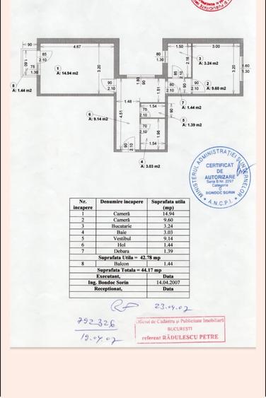 Apartament cu 2 camere semidecomandat în Drumul Taberei