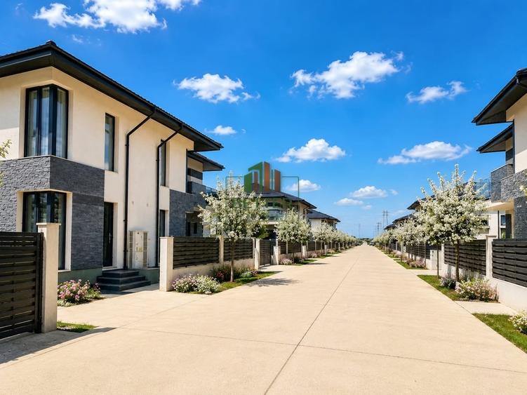 Casă de vânzare individuală ,4 camere | Ansamblu privat | Asfalt | Berceni Ilfov - 3