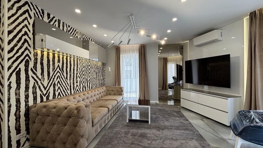 Apartament cu 2 camere semidecomandat, mobilat în Bună Ziua