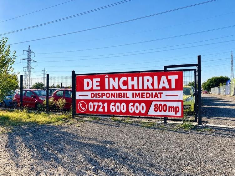 Teren de inchiriat cu acces direct la strada sector 3 - 1