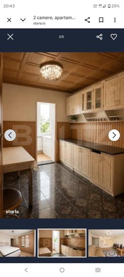 Apartament cu 2 camere decomandat în Exterior Vest