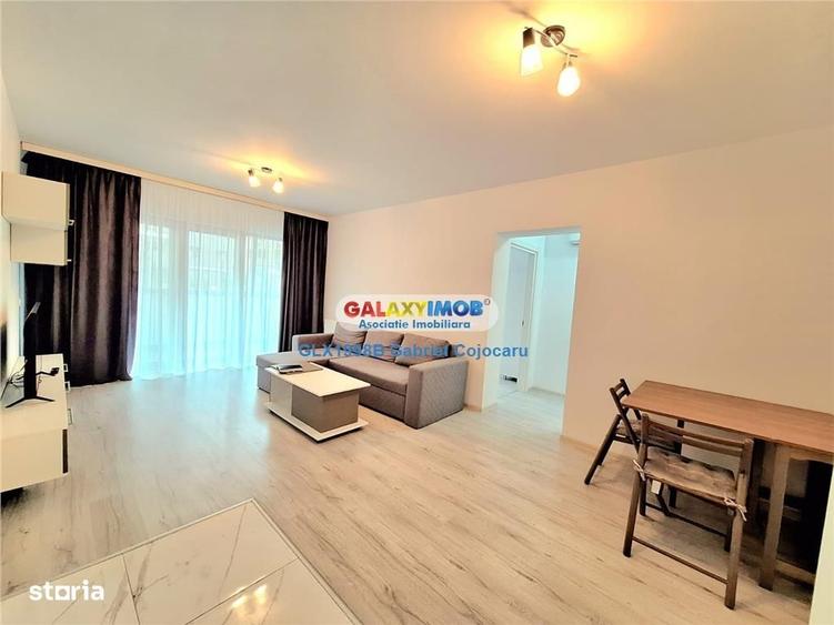 Apartament cu 2 camere semidecomandat, mobilat în Mihai Bravu
