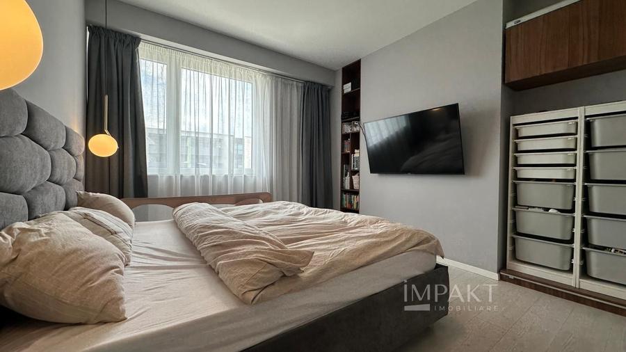 Penthouse cu 4 camere semidecomandat, mobilat în Gheorgheni