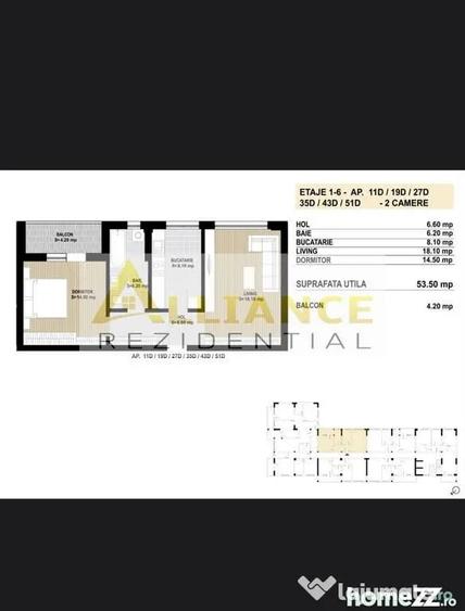 Apartament cu 2 camere decomandat în Apărătorii Patriei