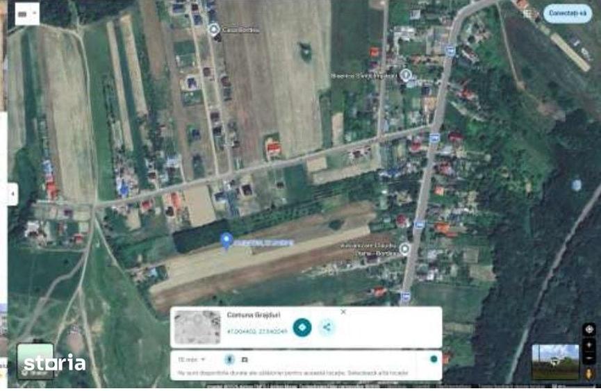 Teren de 1100 mp, în Grajduri