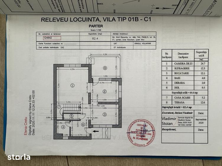 Casă cu 3 camere cu Teren 255 Mp în Central