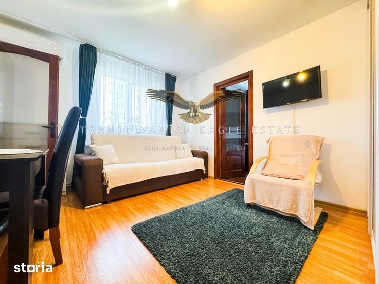 Apartament cu 2 camere|40 m2|semidecomandat| situat pe Str. Alverna - 1