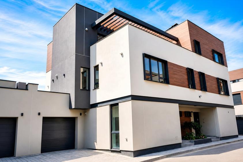 Duplex cu 5 camere cu Canalizare în Voluntari