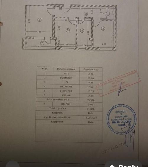 Apartament 3 camere Titan-zona Trapezului, bloc 2014 - 8