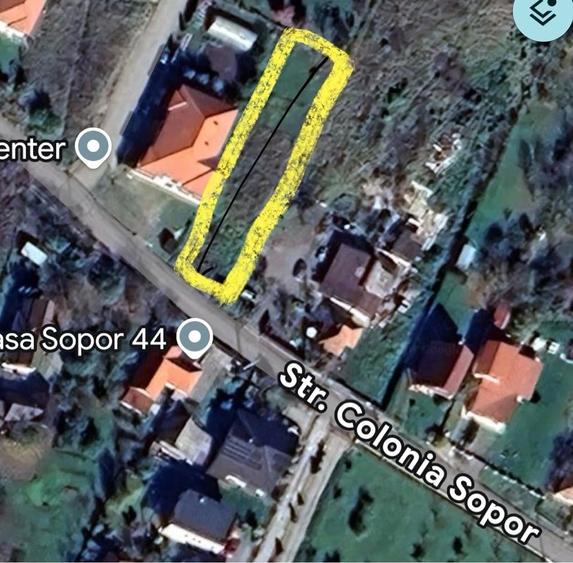 Teren de 855 mp, în Borhanci