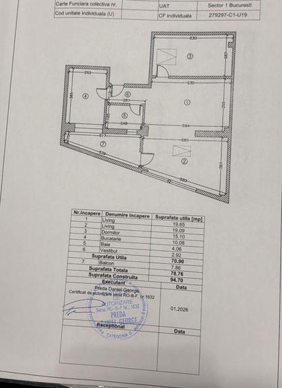 Bucurestii Noi / Bloc Boutique 2021 / Apartament 78 mp / Mobilat si Utilat - 26