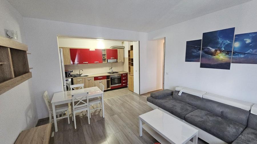 Apartament cu 2 camere semidecomandat în Nord