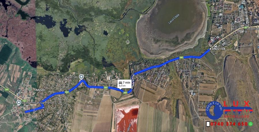 Teren Construcții intravilan de 1723 mp, în Mineri