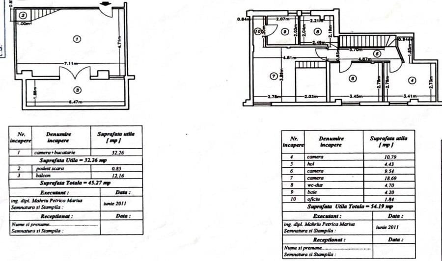 Apartament cu 4 camere, mobilat în Titan
